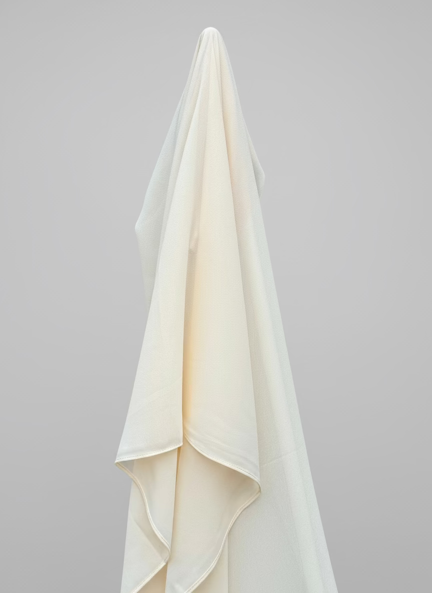 Ivory Instant Chiffon Hijab
