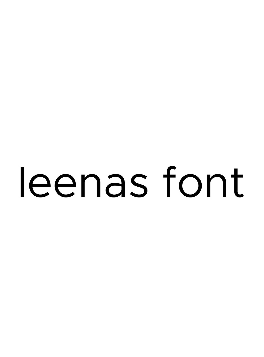 Personalized Name: Leenas Font - leenashijabs