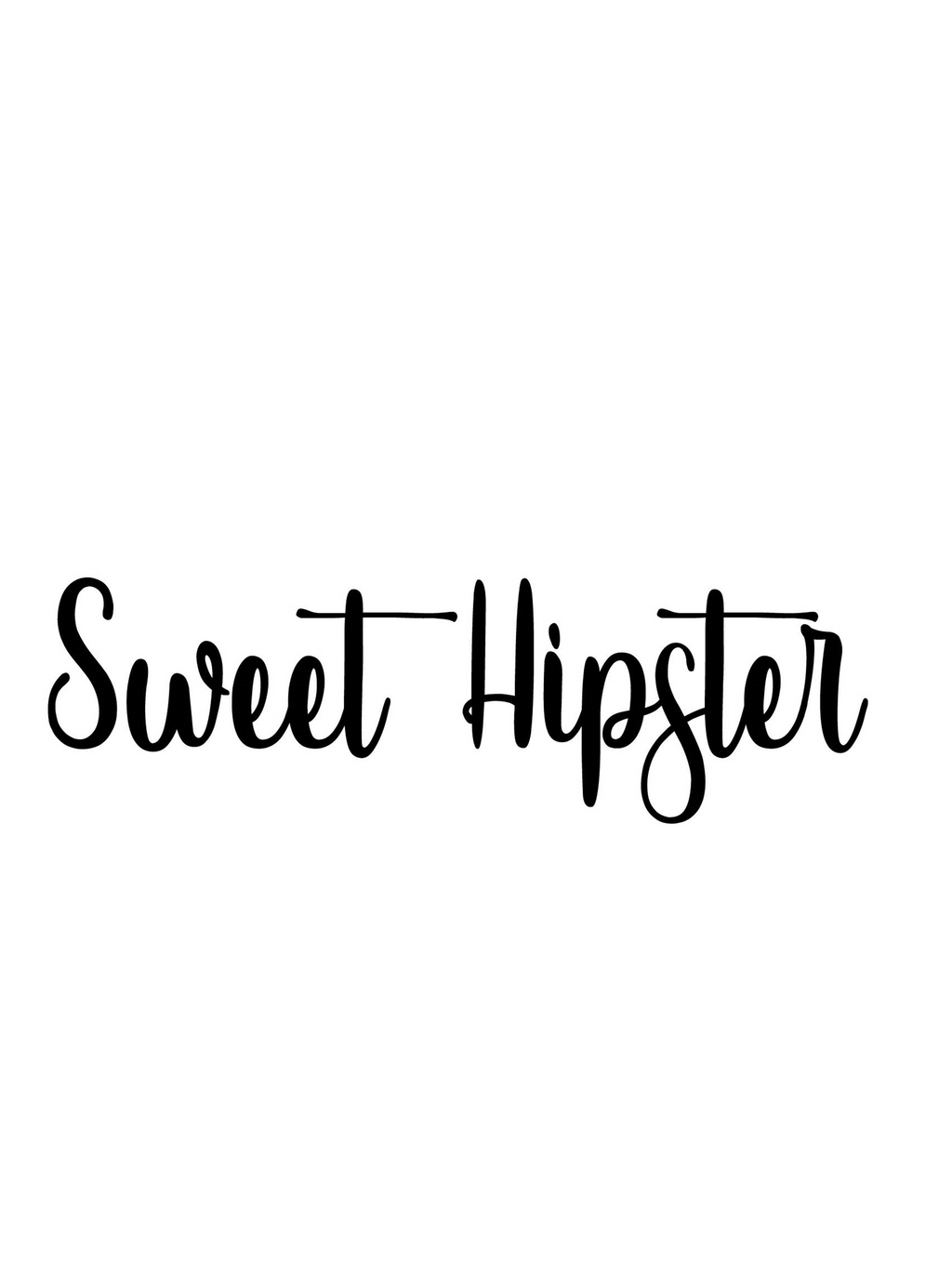 Personalized Name: Sweet Hipster Font - leenashijabs